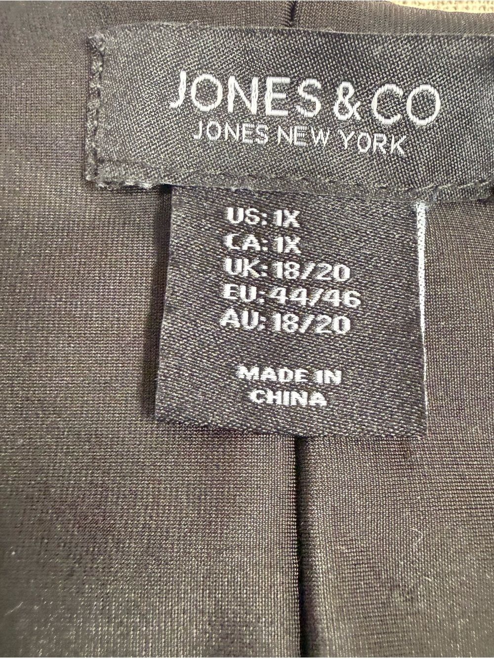 Bundle 2 Pairs Jones New York 1X Ponte Slimming Wide Waistband Leggings Grey - Picture 6 of 15